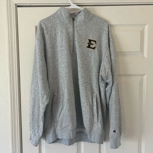 Etsu Champion Men's Fleece 1/4 Zip Pullover Alumni Hall
